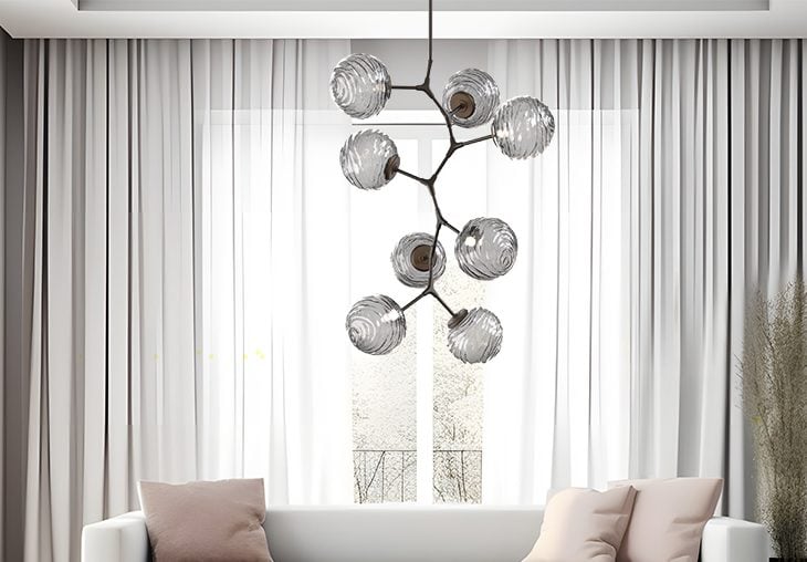 Gaia Modern Vine Chandelier