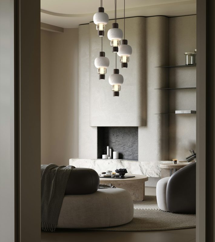 Sculptural Ceramic Lighting