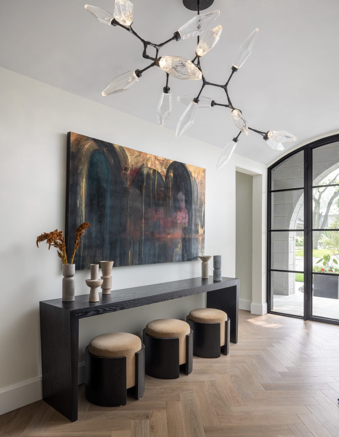 Custom Rock Crystal Fixture
