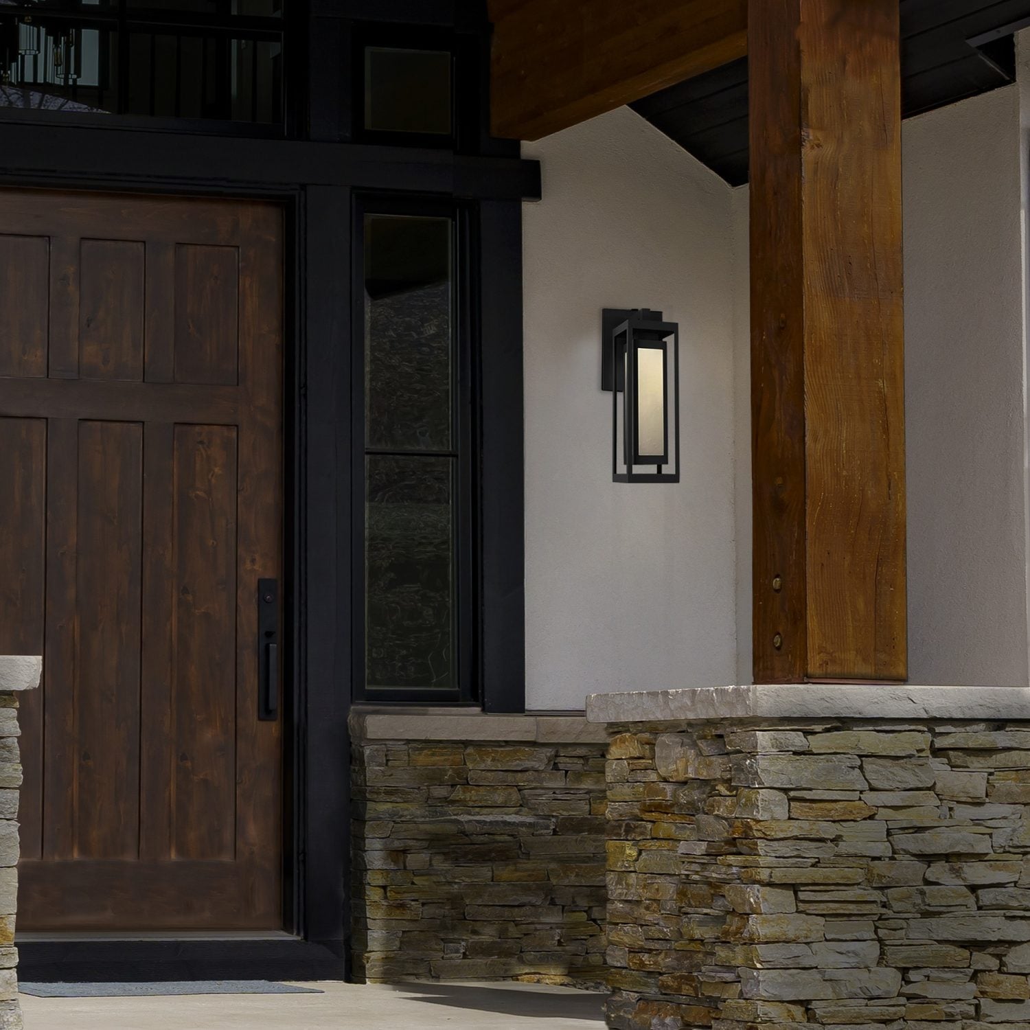 Double Box Outdoor Lantern
