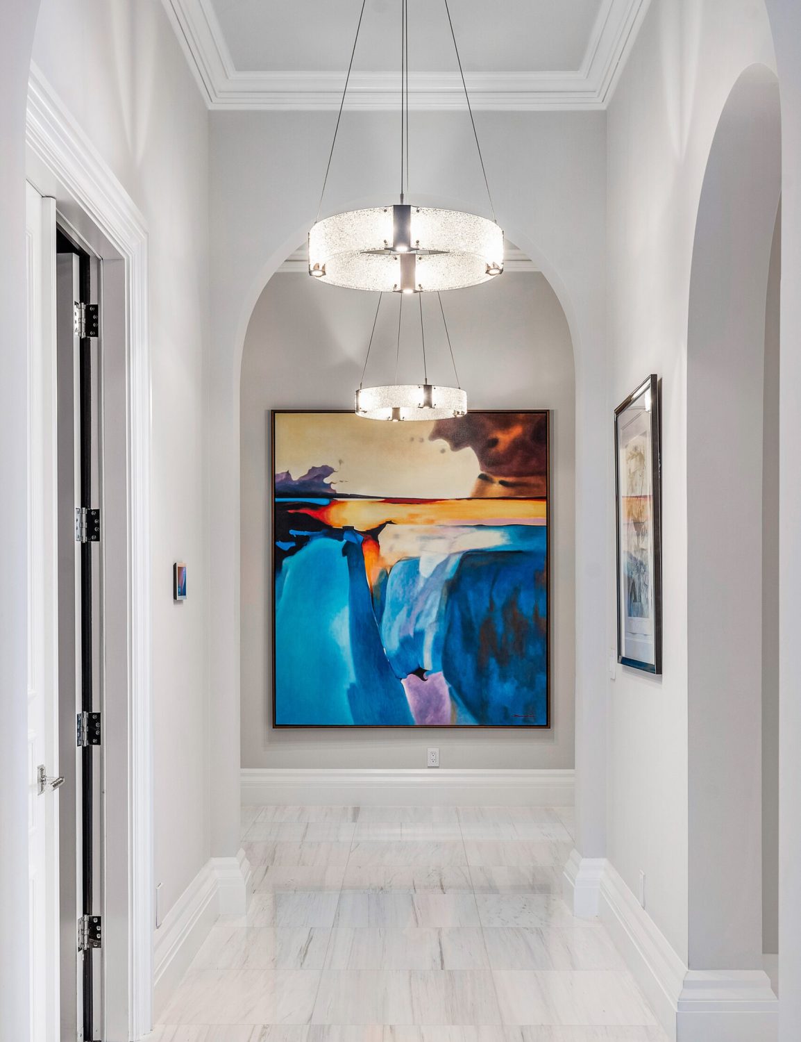 Parallel Ring Chandelier | Metamorphosis Interior Design, Living Proof Photography