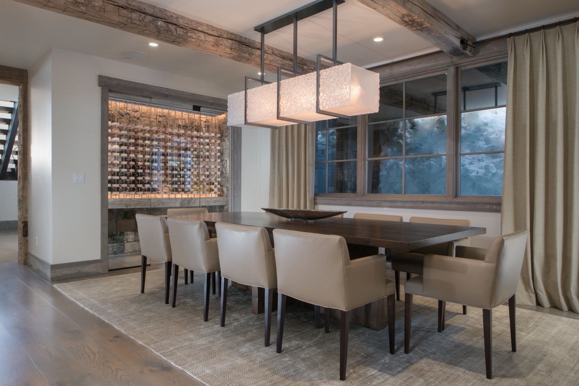 Linear Chandeliers