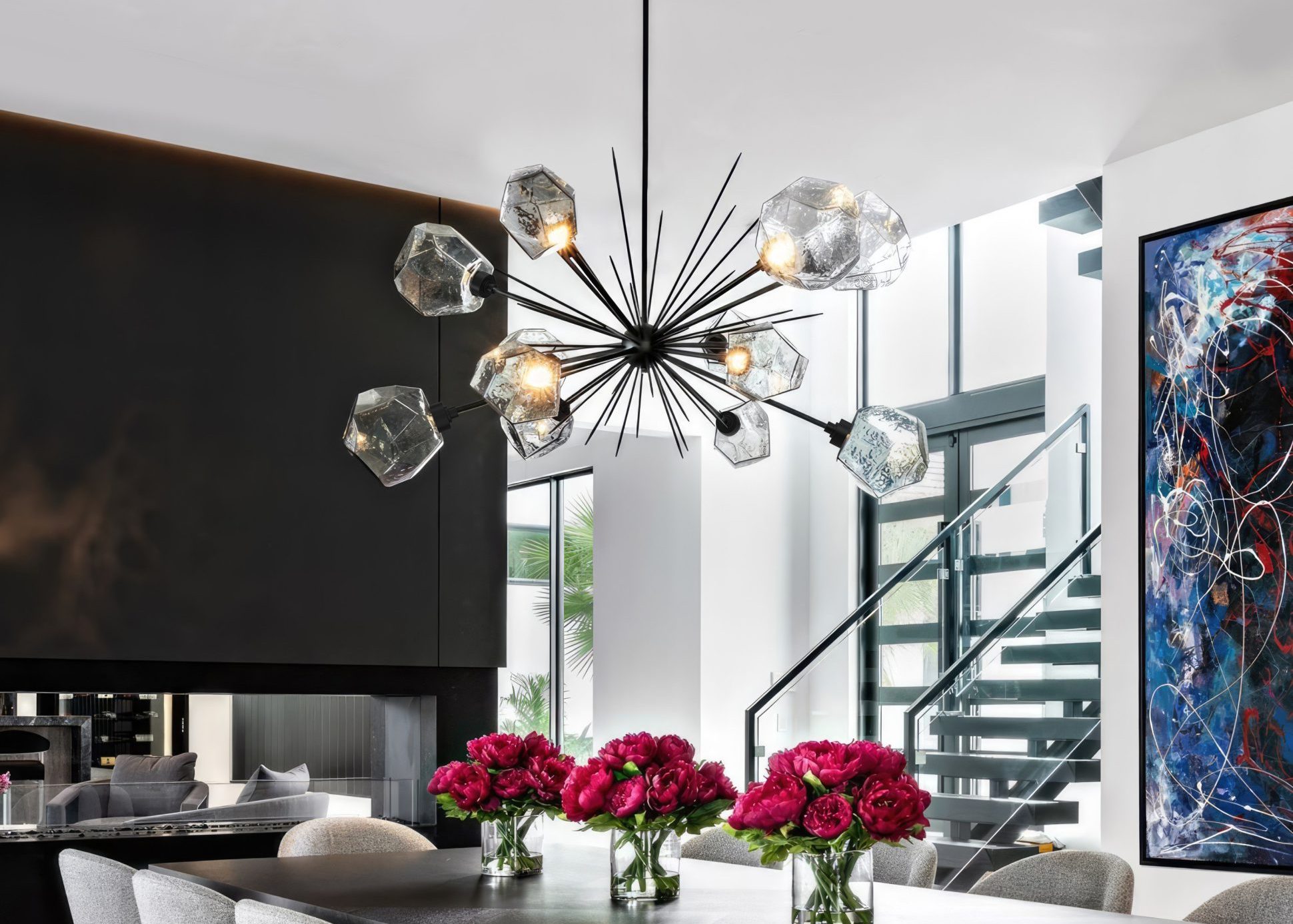 Starburst Chandeliers