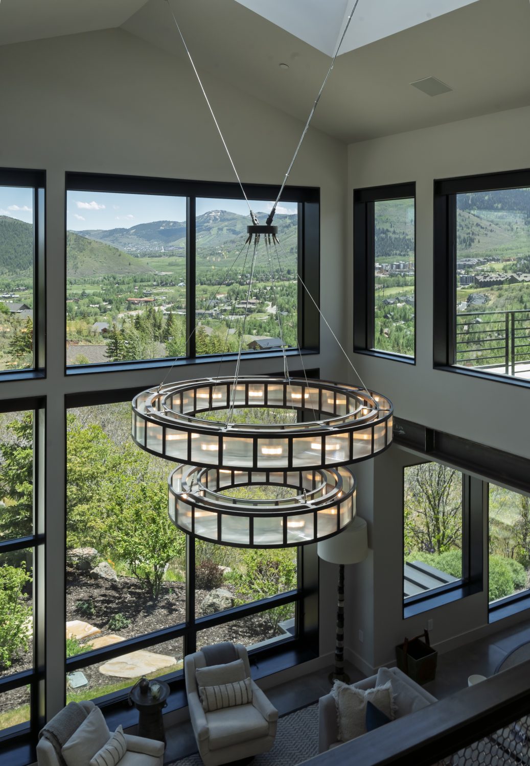 Custom Two-Tier Nested Ring Chandelier | Jonna Robison