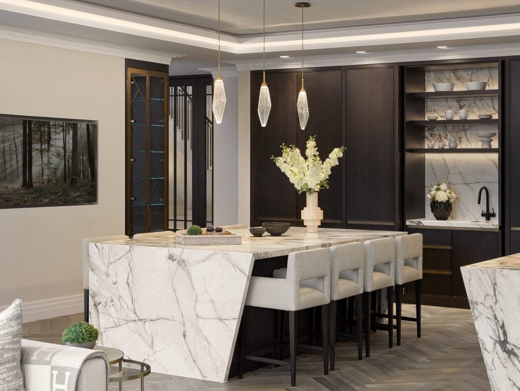 luxury pendant lights for kitchen island