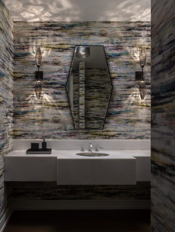 Rock Crystal Double Sconce | Stalburg Design, Martin Vecchio Photography