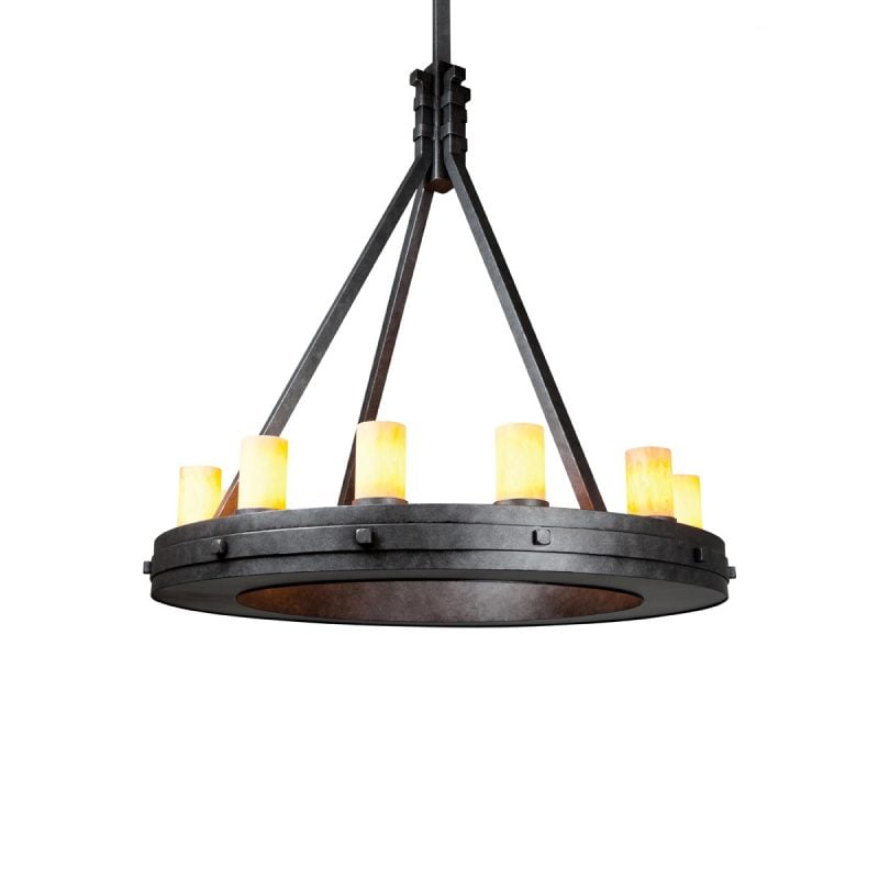 Copperwork Chandelier