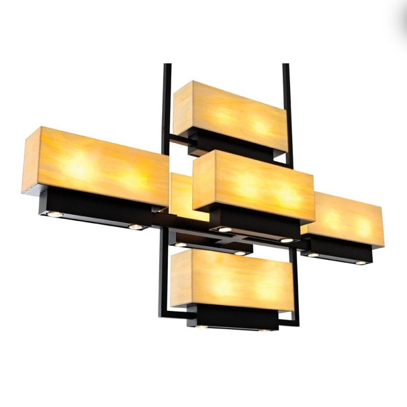 Elevated Prism Chandelier