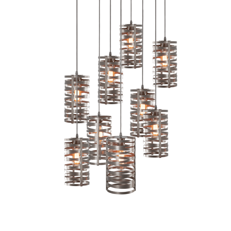 Tempest Square Pendant Chandelier