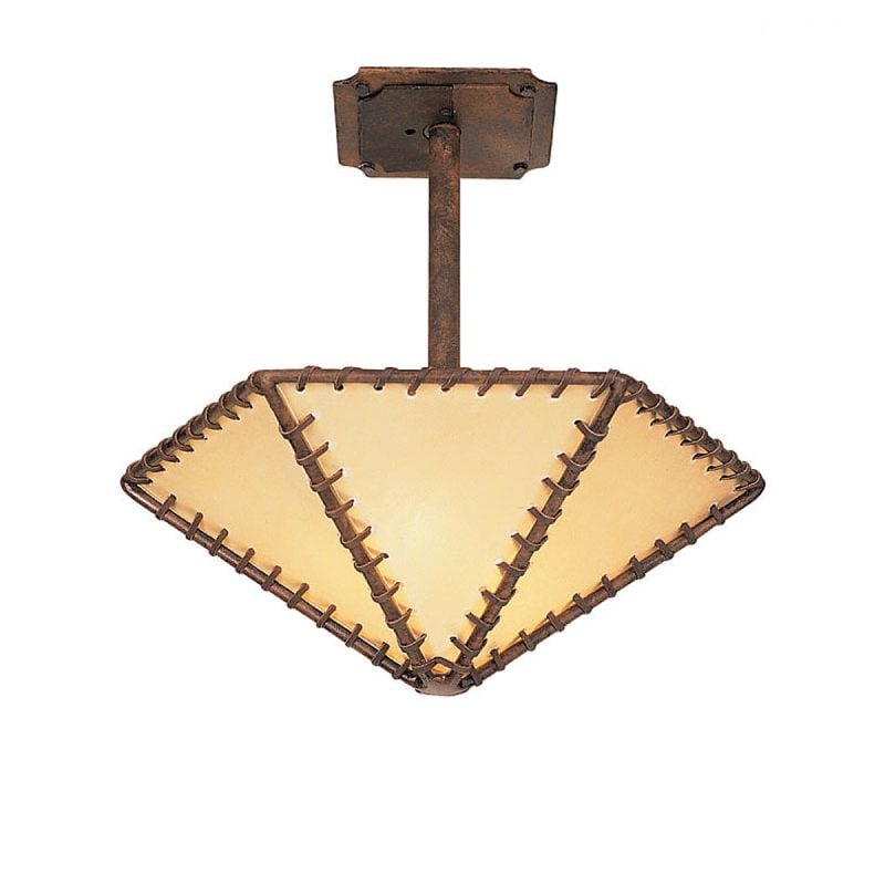 Prairie Hat Flush Mount