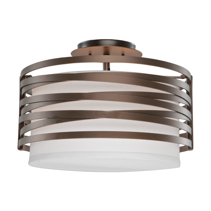 Tempest Semi-Flush Mount Drum Light