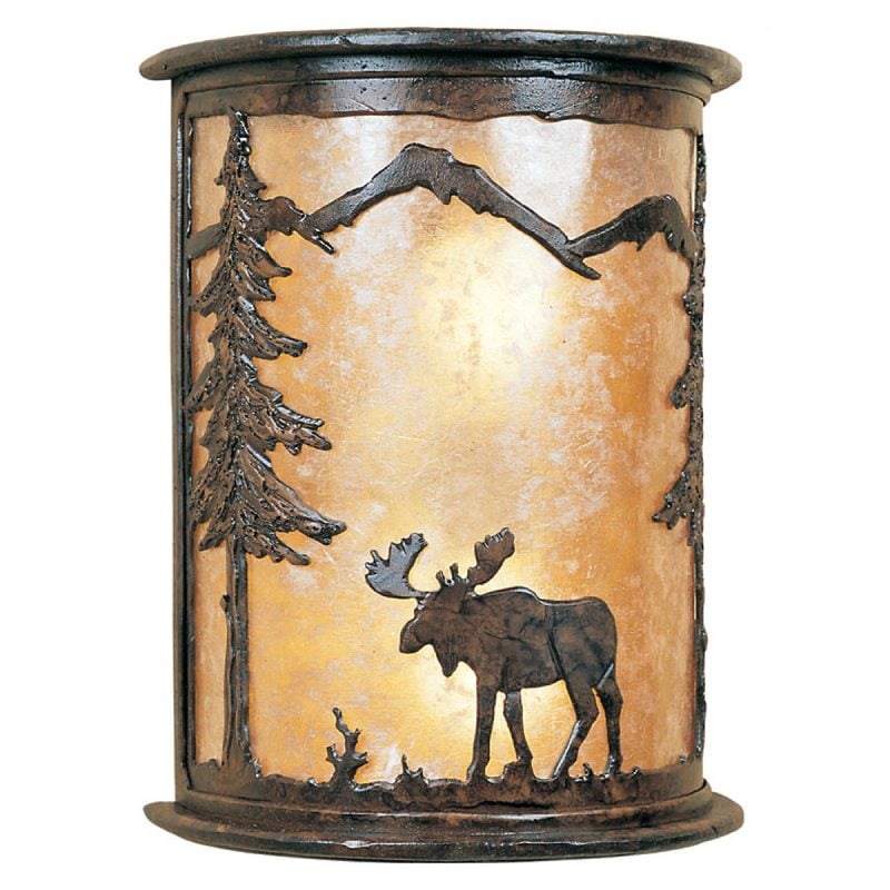 Mountain Moose Sconce