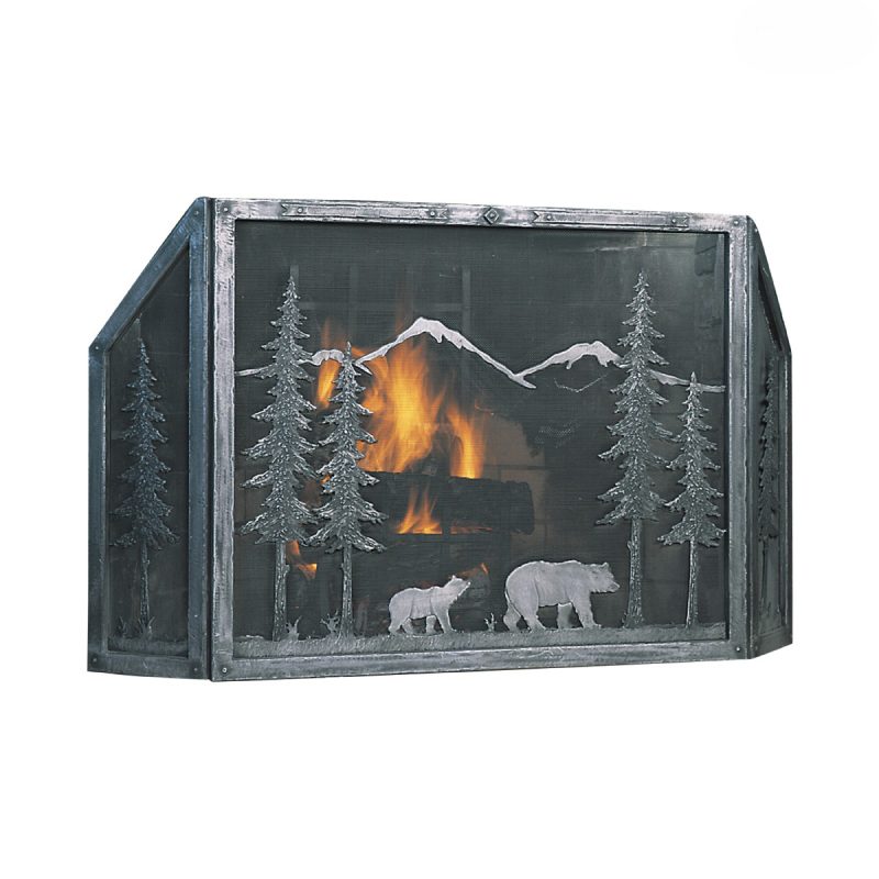 Aurora Fireplace Screen