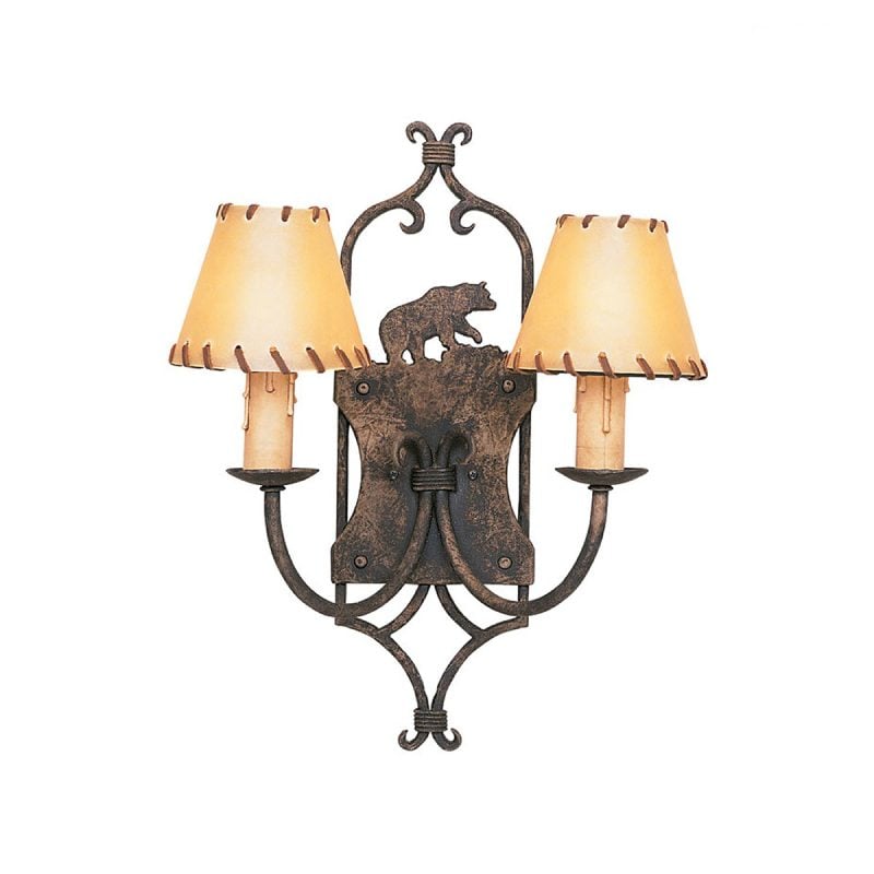 Matching Pinecone Sconce