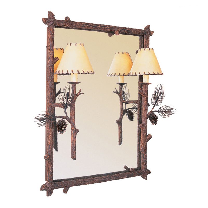 Jeffrey Pine Frame Mirror