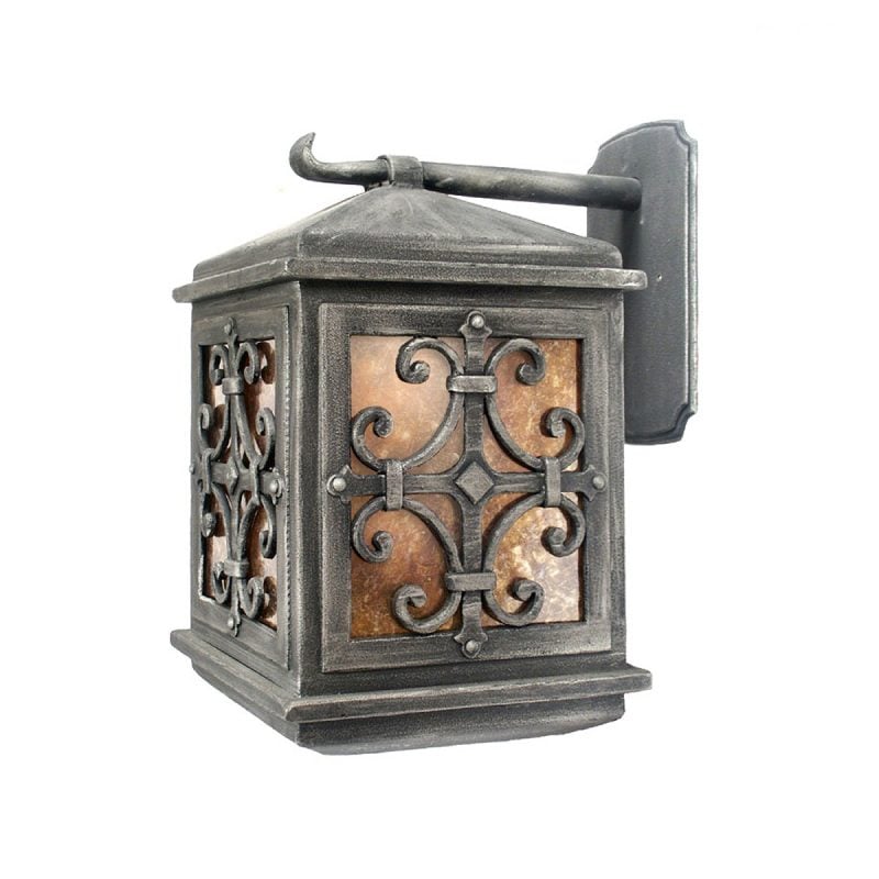 Grille Outdoor Sconce