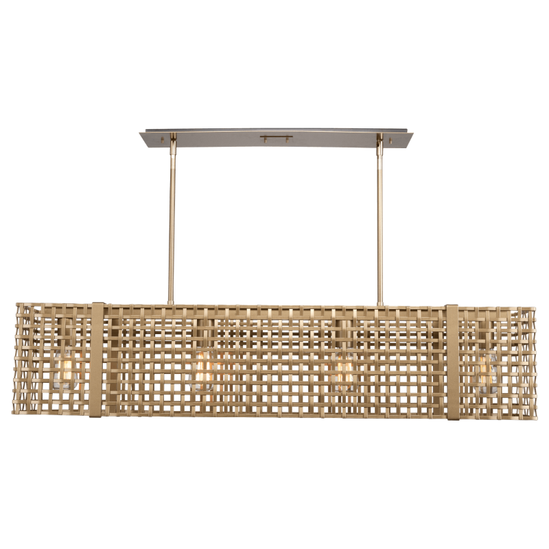Tweed Linear Chandelier