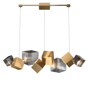PYRITE CHANDELIER