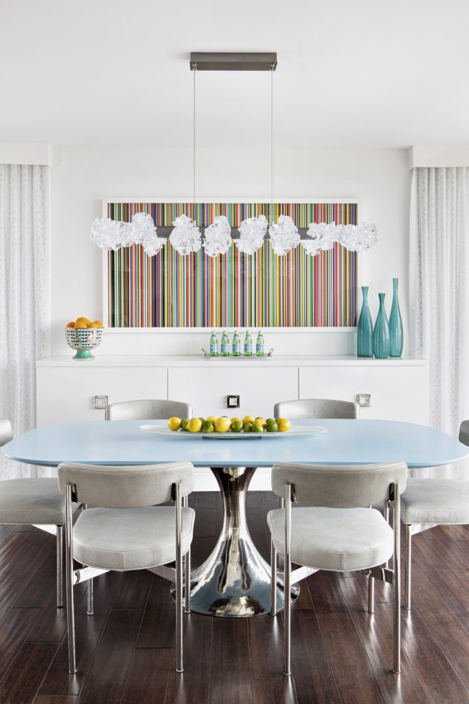Blossom Inspired Linear Chandelier