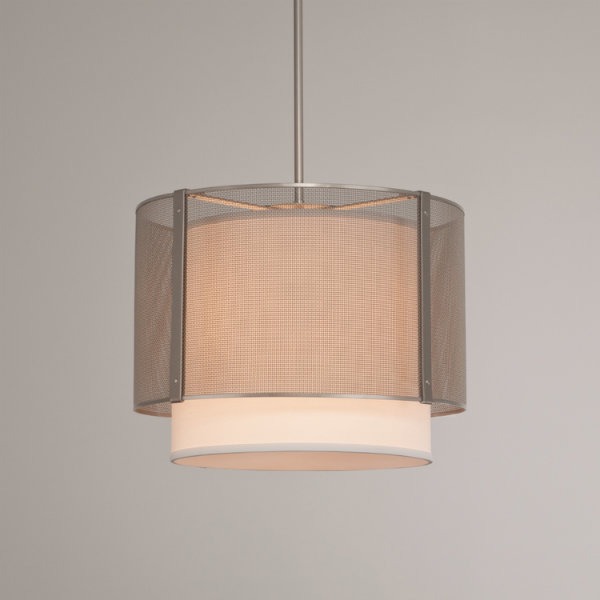 Uptown Mesh drum pendant