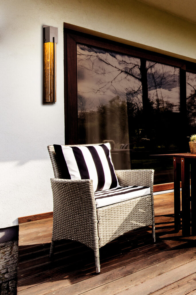 Modern Sleek Glass Sconce