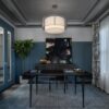 Hammerton Studio Artisan Crafted Mesh Chandelier – Uptown Mesh Drum room context