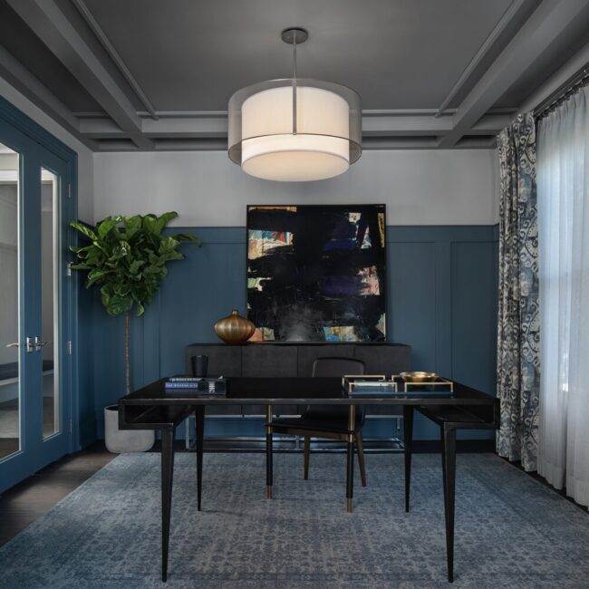 Hammerton Studio Artisan Crafted Mesh Chandelier – Uptown Mesh Drum room context