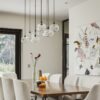 OBG Coppa Linear Suspension Multi-port PLB0036-09-FB-C-C01-E2 dining room by Nash Design Group – high res