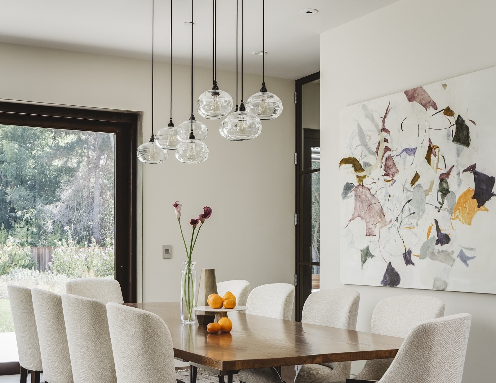 OBG Coppa Linear Suspension Multi-port PLB0036-09-FB-C-C01-E2 dining room by Nash Design Group – high res