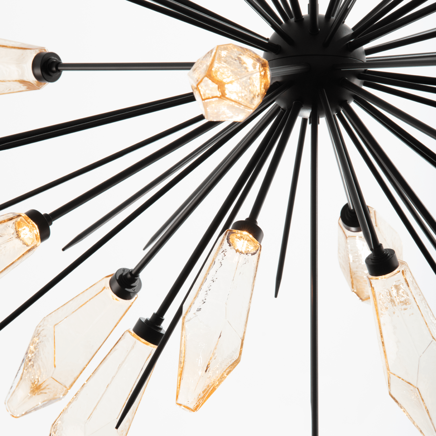 Rock Crystal starburst Light Fixture