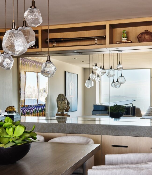 Gem Square Pendant Chandelier | Kim Bradley Design Group