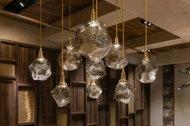 Avi & Co private showroom details designed by Seed Design Soluti