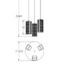 Downtown Mesh Round Multi-Port 3 Pc. CHB0020-03