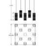 Downtown Mesh Square Multi-Port 12 Pc. CHB0020-12