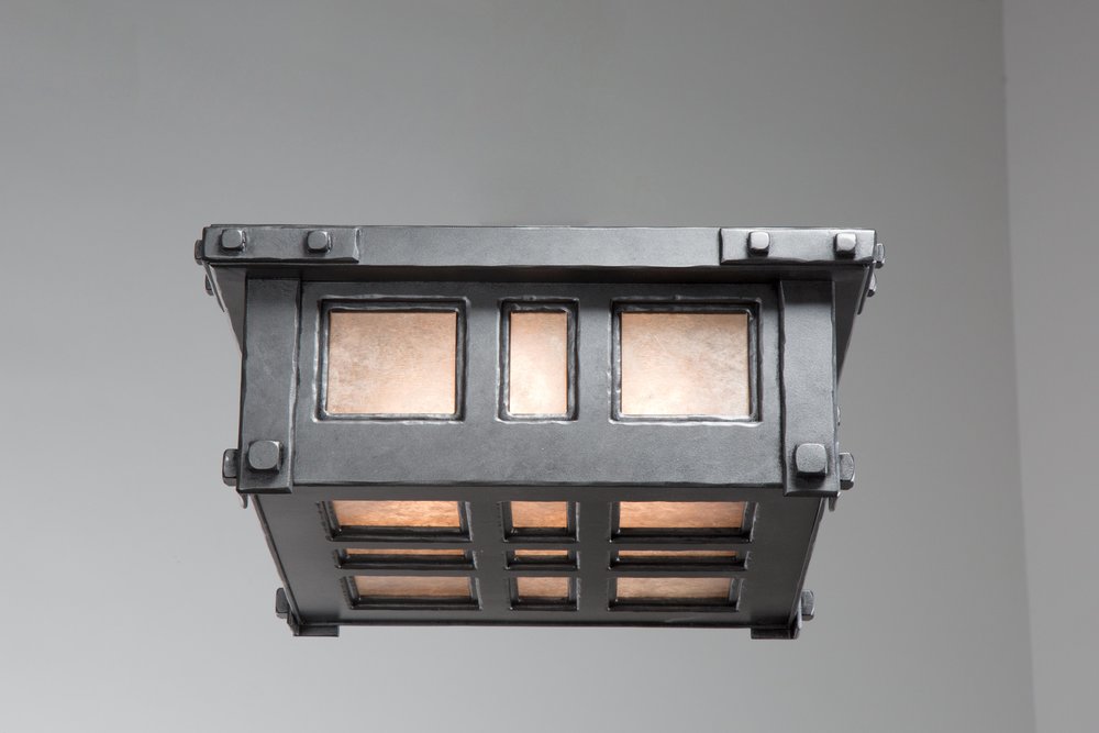 signature CLEAN-LINED CRAFTSMAN square flush mount