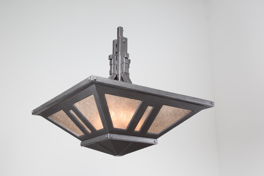 CU-CL8045-16D-A_005 signature CLEAN-LINED CRAFTSMAN square chandelier