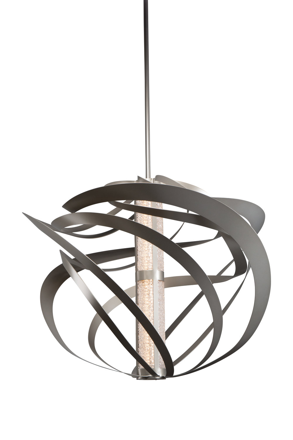 A 48" diameter design of LA2115, with a Rimelight glass diffuser. Custom design #CU-LA2115-17A-B