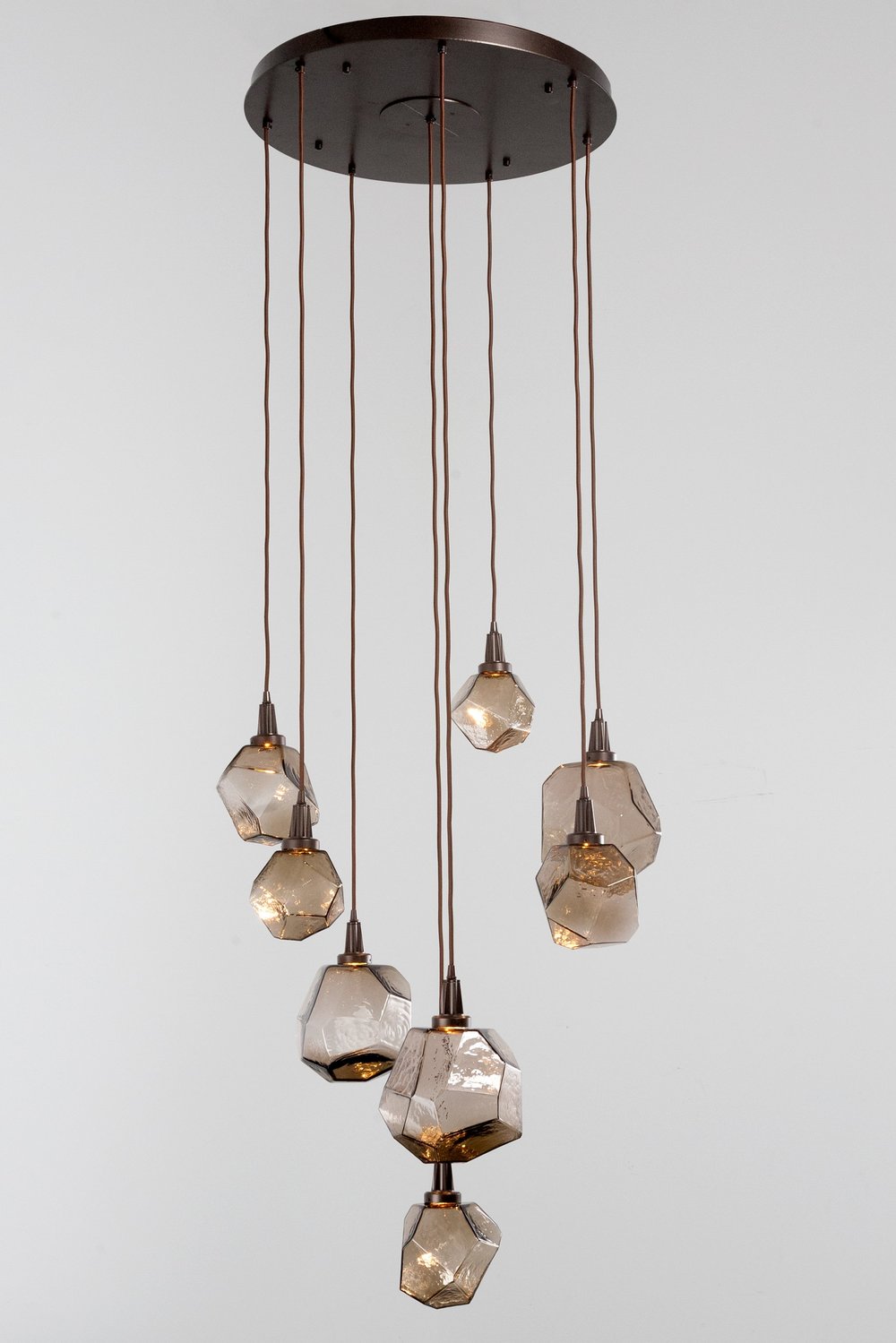 Flat Bronze finish with bronze glass