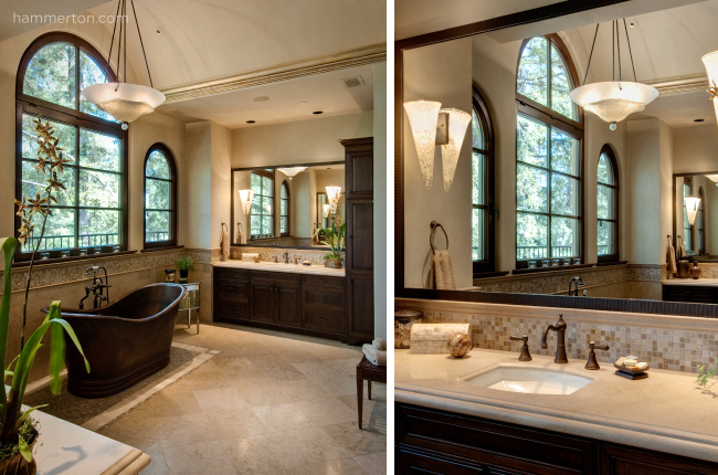 glass bowl pendant & sconces