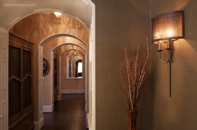 Hammerton CS2174 Wall Sconce with mesh shade