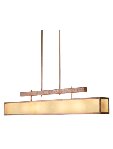 Contemporary Linear Suspension Chandelier