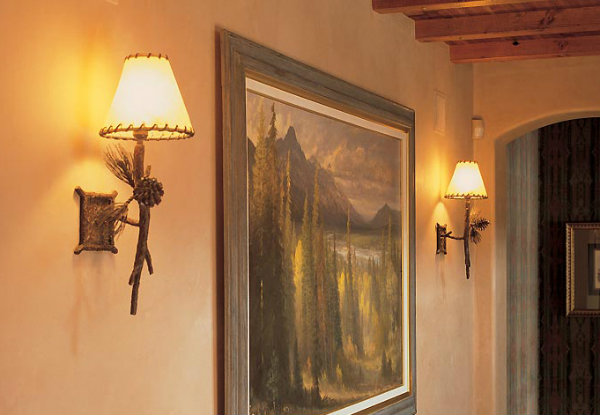 Hammerton Log and Timber ID7011 Sconce