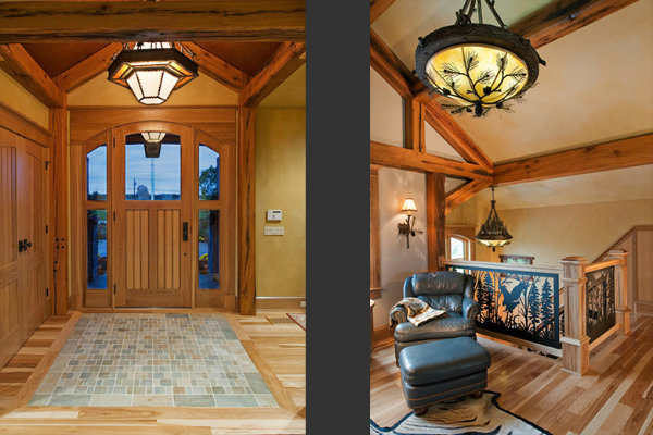 Hammerton Log and Timber CH6002-L Chandelier