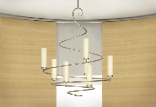 Whimsical chandelier