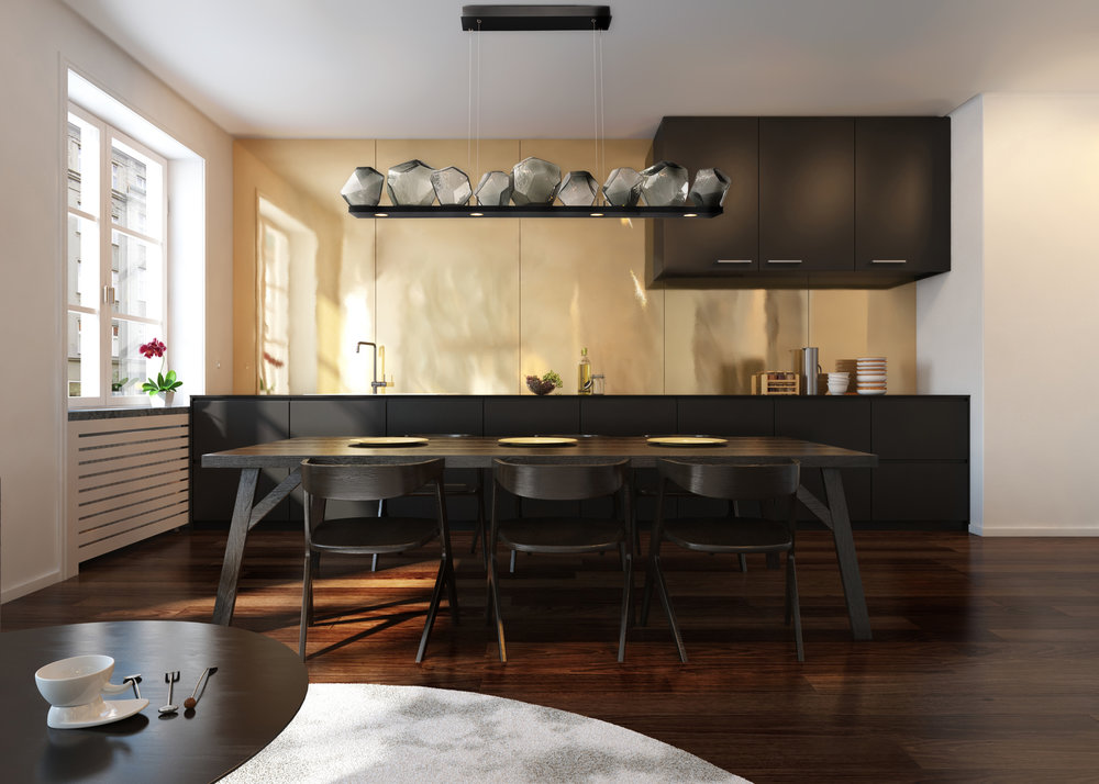 Matte Black finish with smoke glass