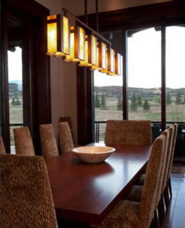 contemporary dining fixture