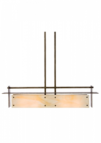 Glass Linear Suspension Light