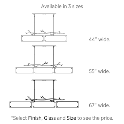 Ironwood Linear suspensions size explanation PLB0032-LS