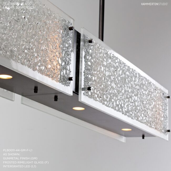 Textured Glass Linear Suspension PLB0044-44-GM-FR-L1_1