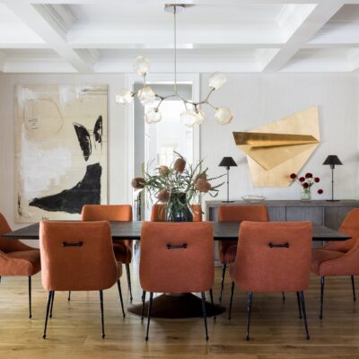 Gem Modern Branch Chandelier | Jenn Feldman Designs, Amy Bartlam Photography
